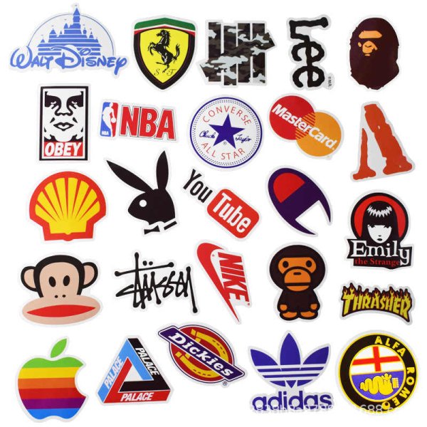 Эмблемы известных брендов