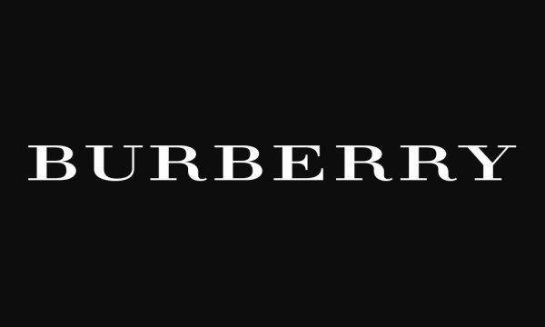 Надпись Burberry