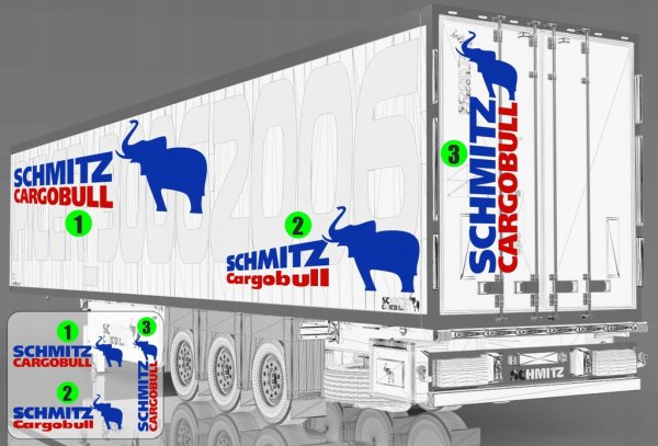 Наклейка Schmitz Cargobull