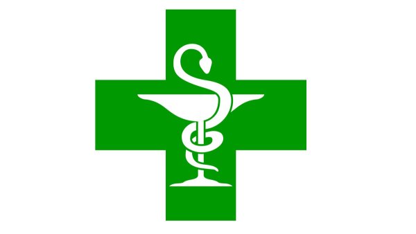 Надпись аптека