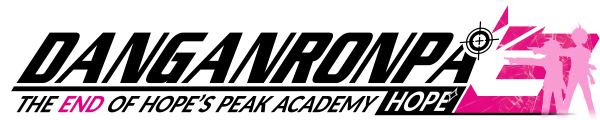 Danganronpa надпись