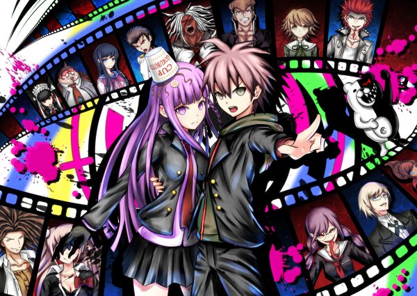 (Логотип Данганронпа логотип