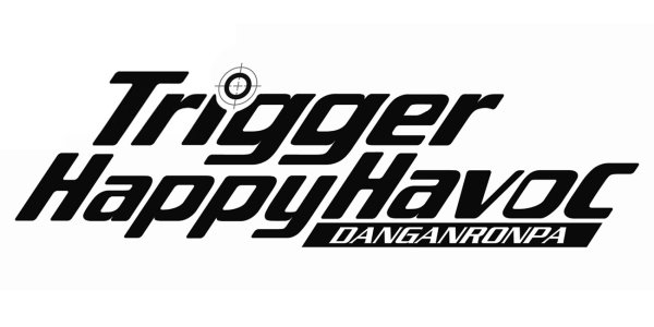 Надпись Danganronpa Trigger Happy