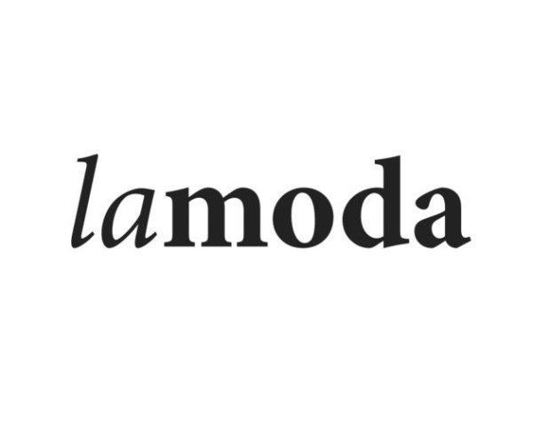 Ламода лого на прозрачном