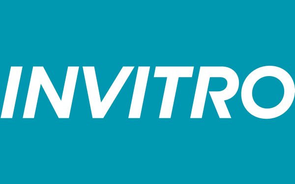 Инвитро логотип без фона