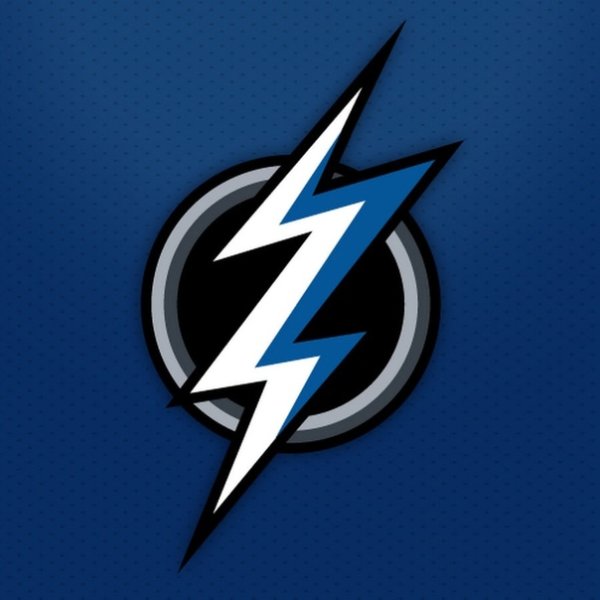 Логотип молния в круге