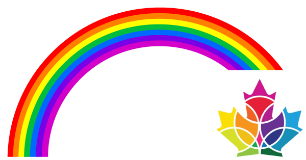 Логотип в виде радуги