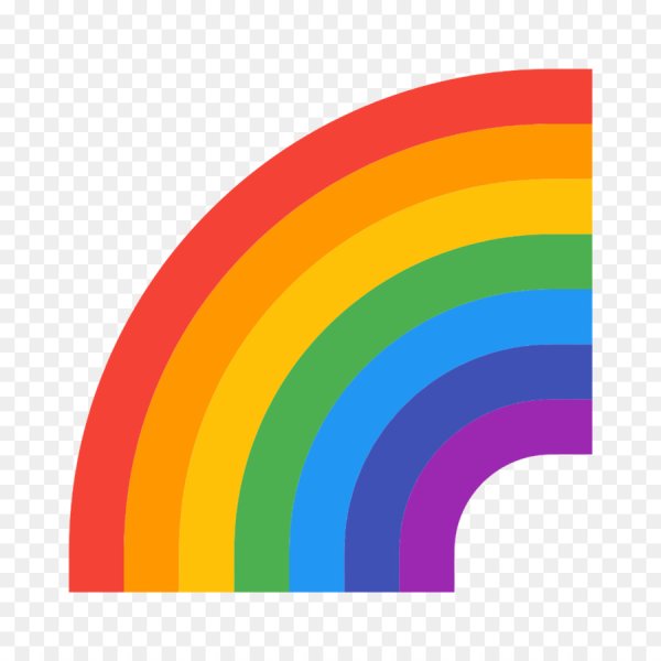 Красивая надпись Радуга