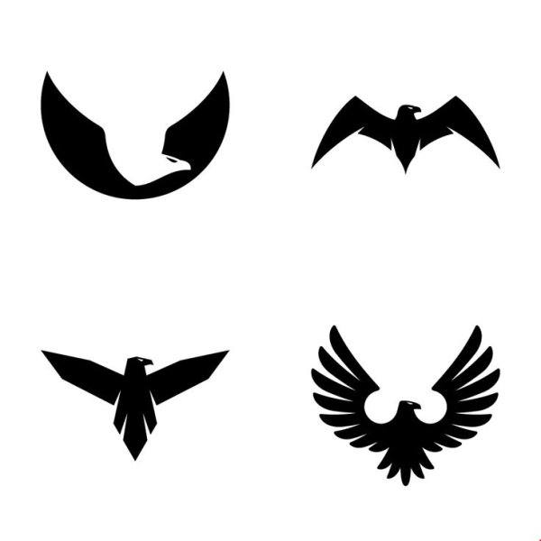 Логотип в виде птицы