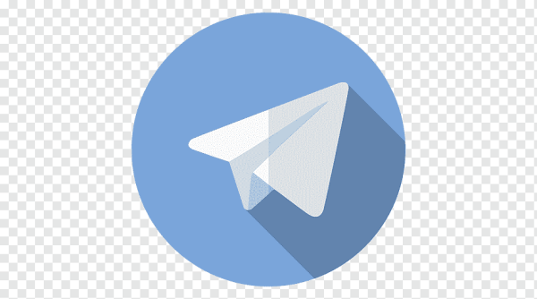 Значок телеграмм круглый