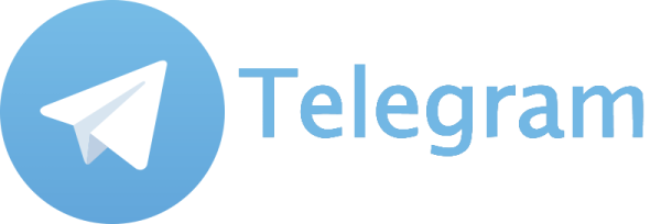 Логотип мессенджера телеграм