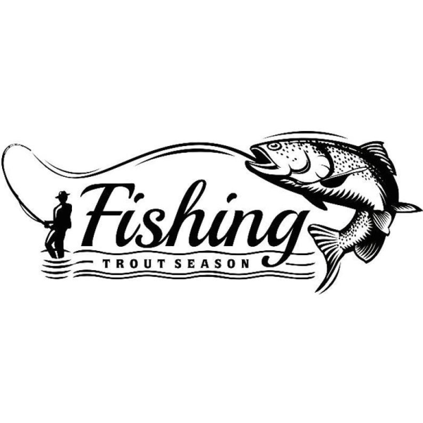 Логотип рыболовного магазина