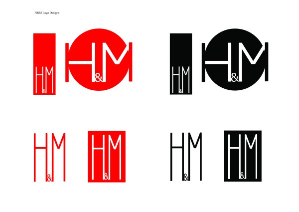 Эмблема магазина h m