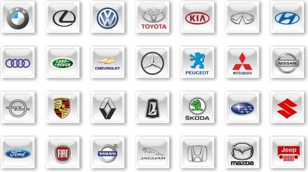 Значки автомобилей