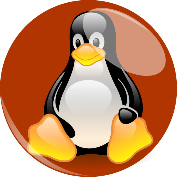 Пингвин Tux символ Linux