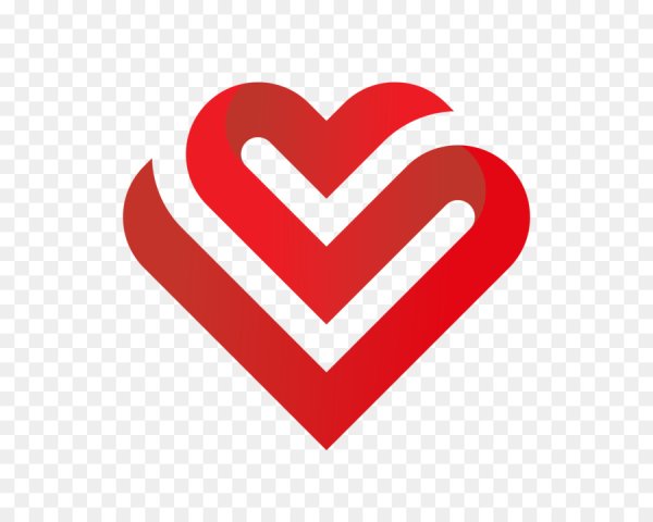 Логотип в виде сердца