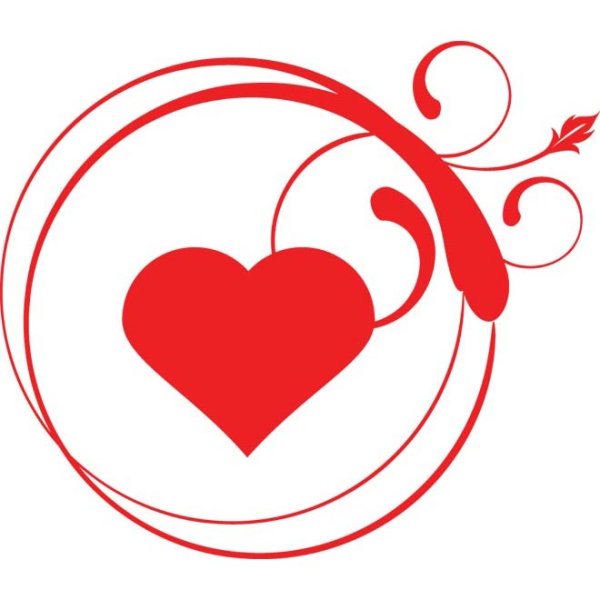 Красивые логотипы с сердцем