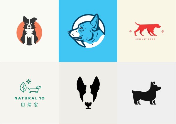 Логотип собака