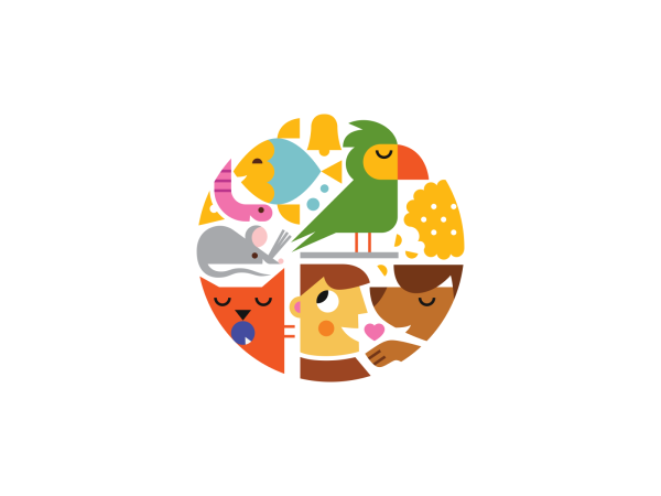 Логотип магазина для животных