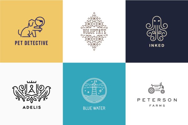 Стильный логотип