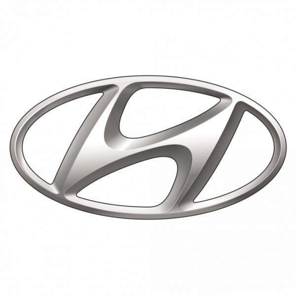 SHW-003 эмблема хром SW Hyundai (115x60мм)