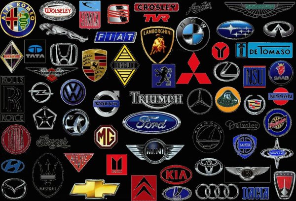 Автомобильные значки