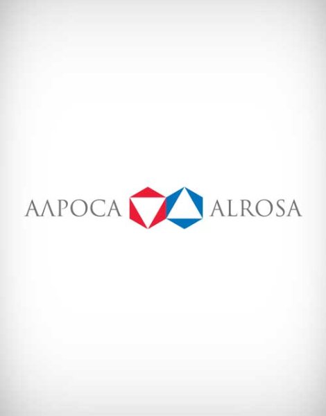 Логотипы АЛРОСА прозрачные