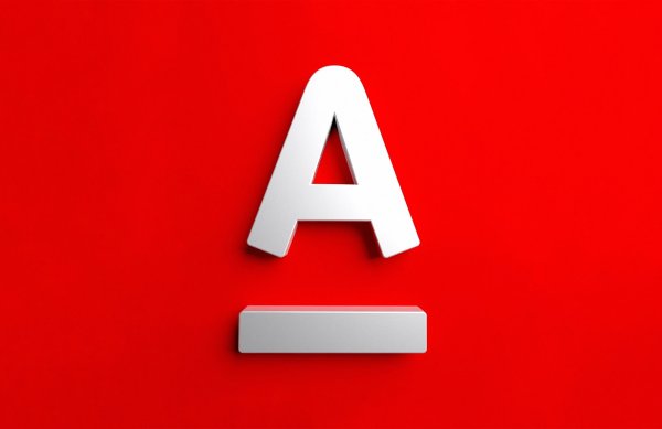 Логотип банка Альфа банк