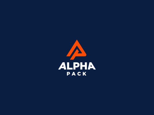 Анимированный логотип Alpha