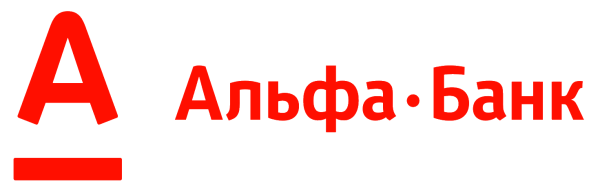 Альфа банк логотип без фона