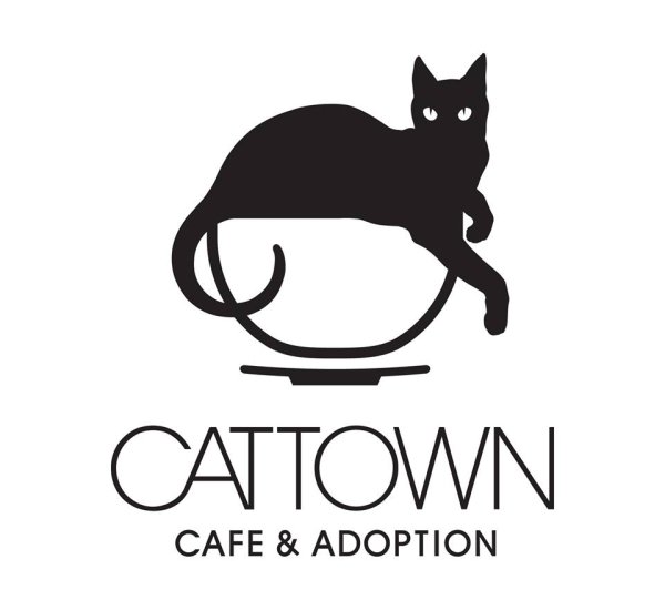 Элегантные кошки логотип