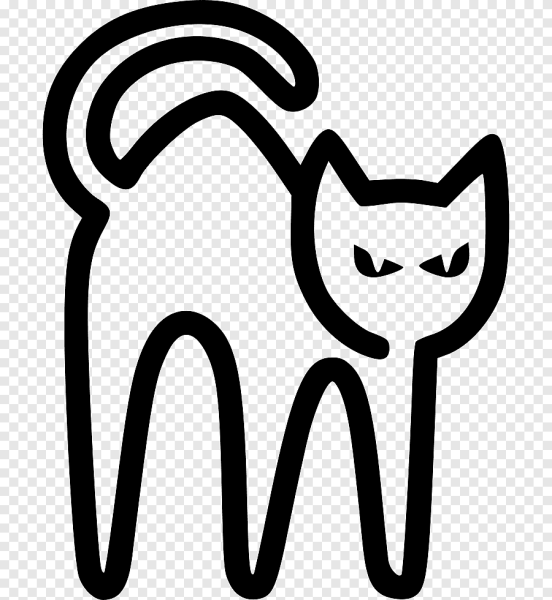 Кошка пиктограмма