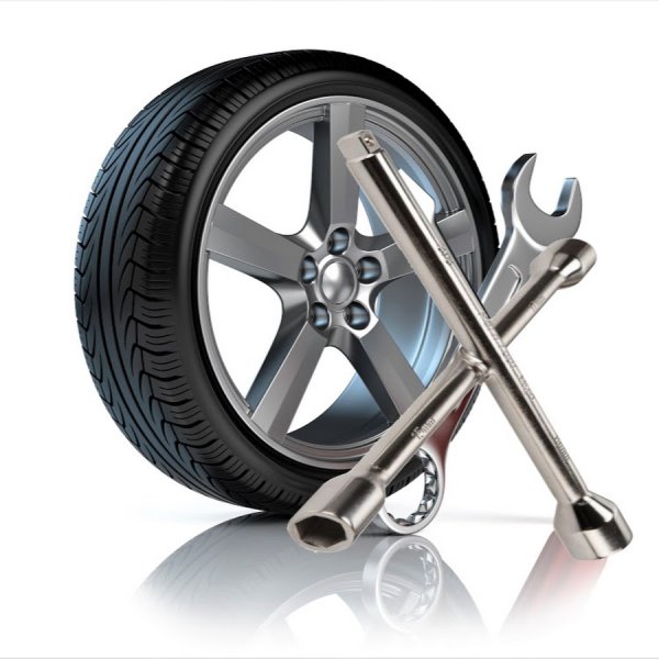 Шиномонтаж вектор