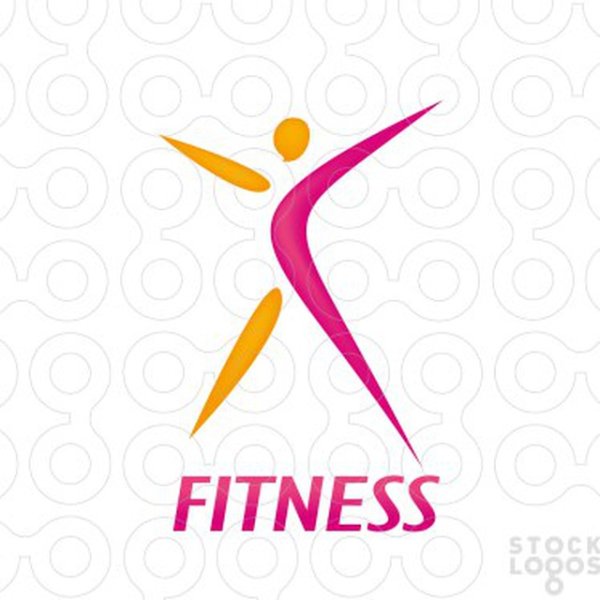 Фитнес логотип
