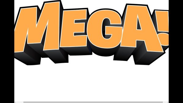 Слово мега картинка