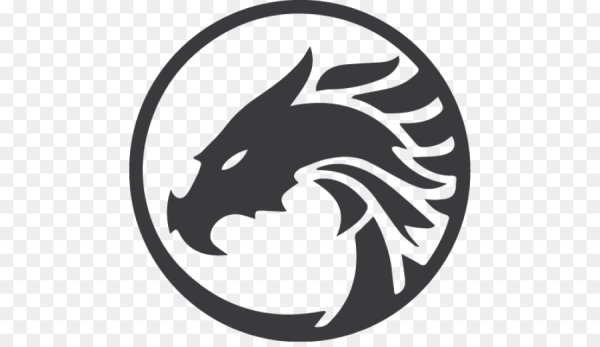 Логотип в виде дракона