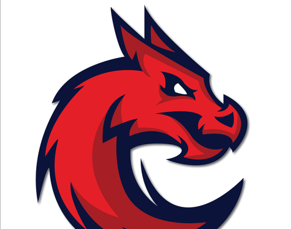 Крутые эмблемы с драконами