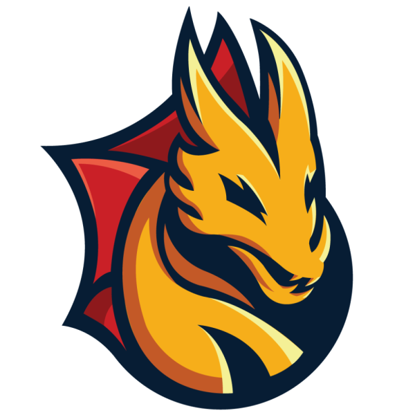 Логотип дракона для клана