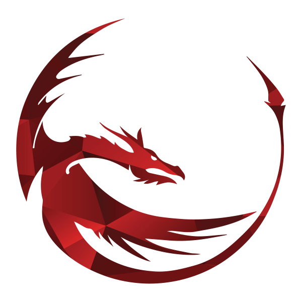 Силуэт дракона