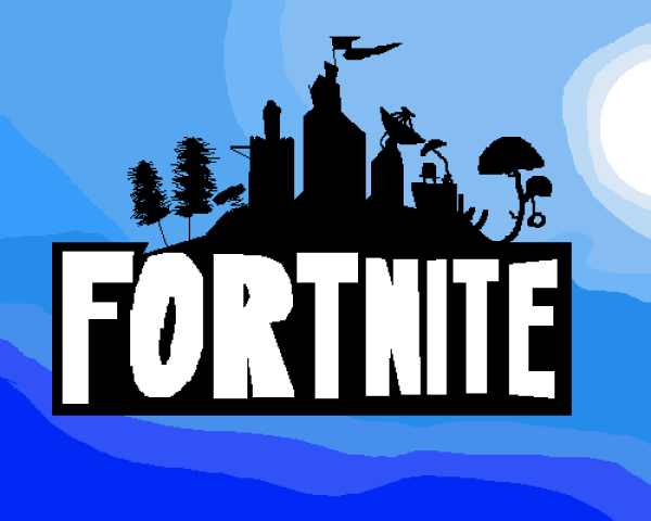 Fortnite надпись
