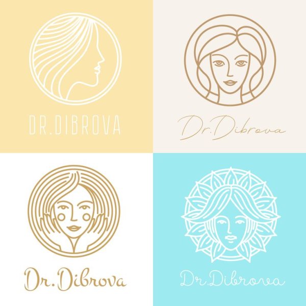 Логотип косметолога эстетиста