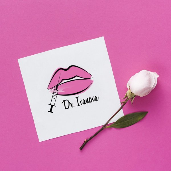 Логотип для косметолога дизайн