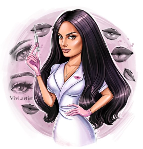 Оригинальный логотип косметолога