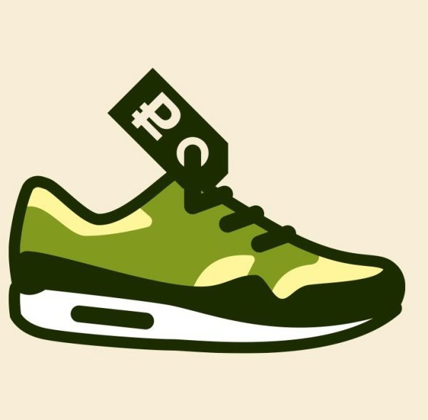 Кроссовки очертания