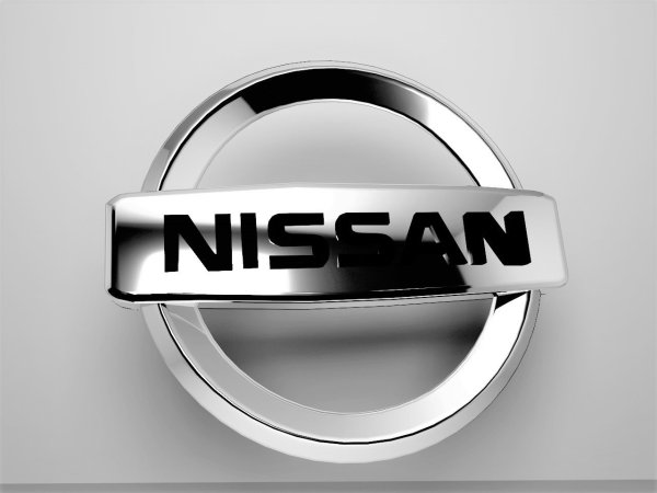 Nissan 3d логотип