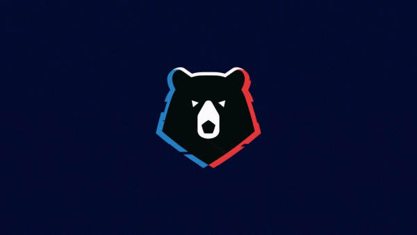 Логотип Российской премьер Лиги медведь