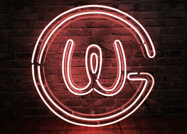 Неоновая вывеска мясной