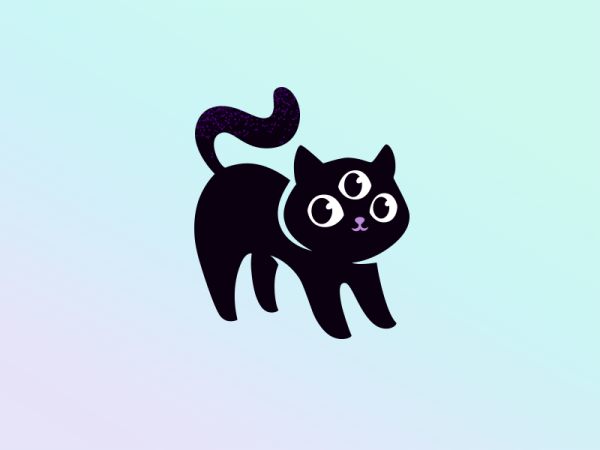 Логотип кошка