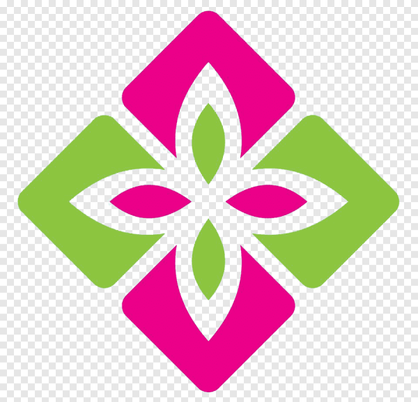 Белый цветочек для логотипа