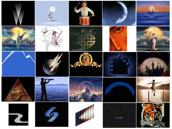 Эмблемы американских кинокомпаний